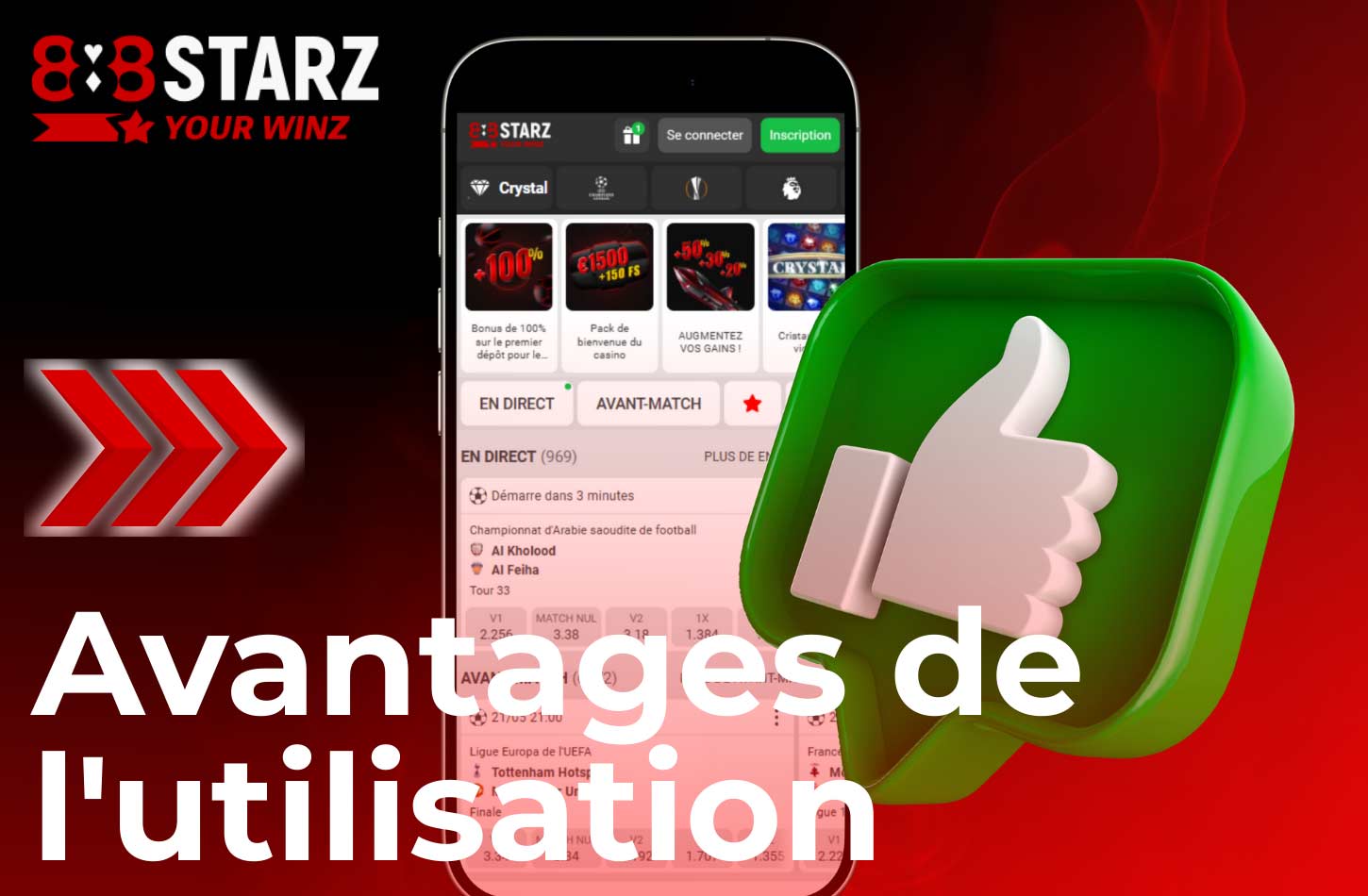 Comment utiliser l'application 888Starz ?