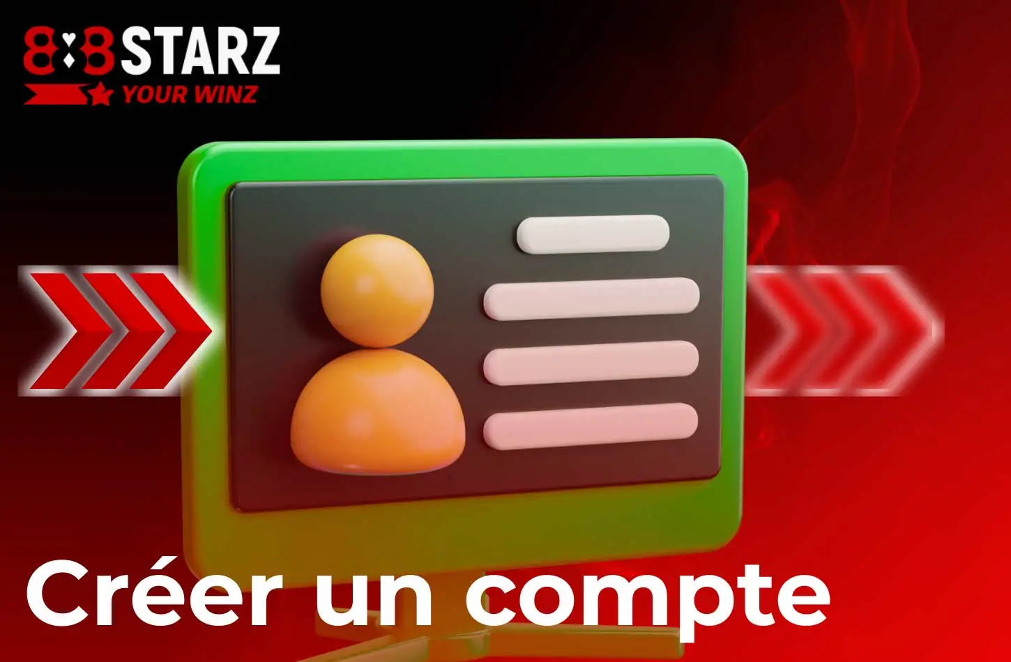 L'inscription à 888Starz