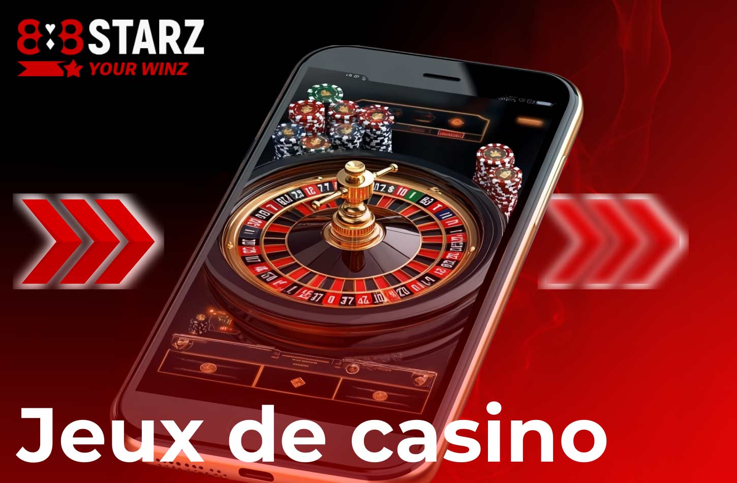 les utilisateurs de l'application 888Starz peuvent profiter de jeux de casino passionnants