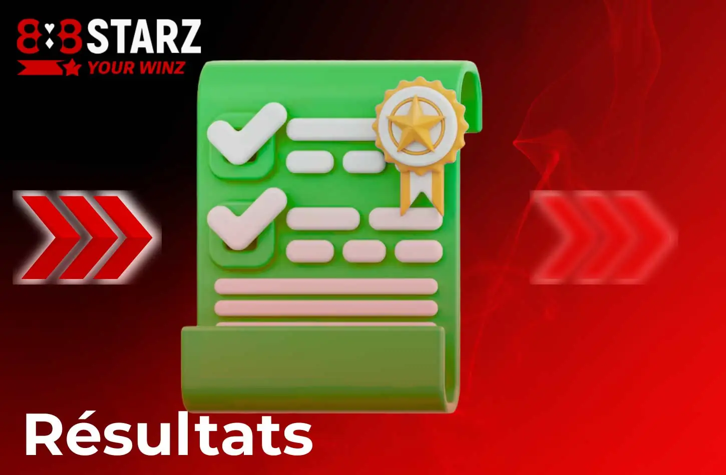 et l'application mobile 888Starz ont une section Statistiques et Résultats